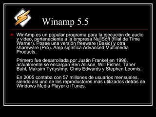Winamp 5.5  ,[object Object]
