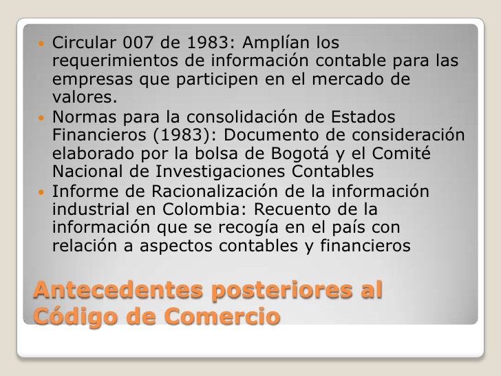 Regulacion mercado forex colombia