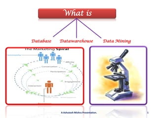 What is Database Datawarehouse Data Mining 1 A Ashutosh Mishra Presentation. 