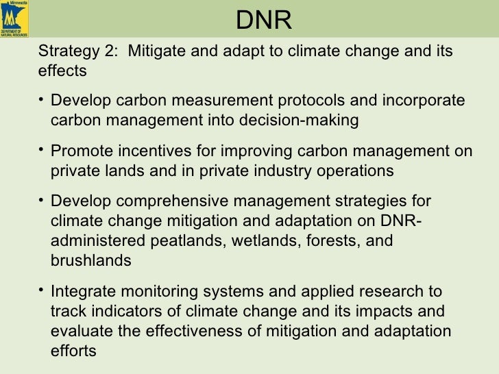 Climate Change and Minnesota Forests An overview of MN DNR Policy an…