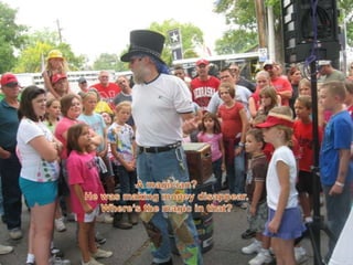 A magician?  He was making money disappear.  Where’s the magic in that?