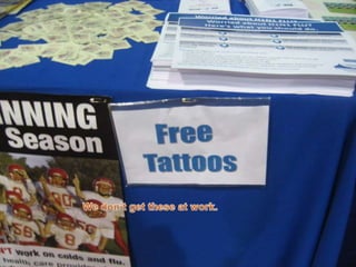 We don’t get these at work.