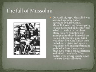 Benito Mussolini