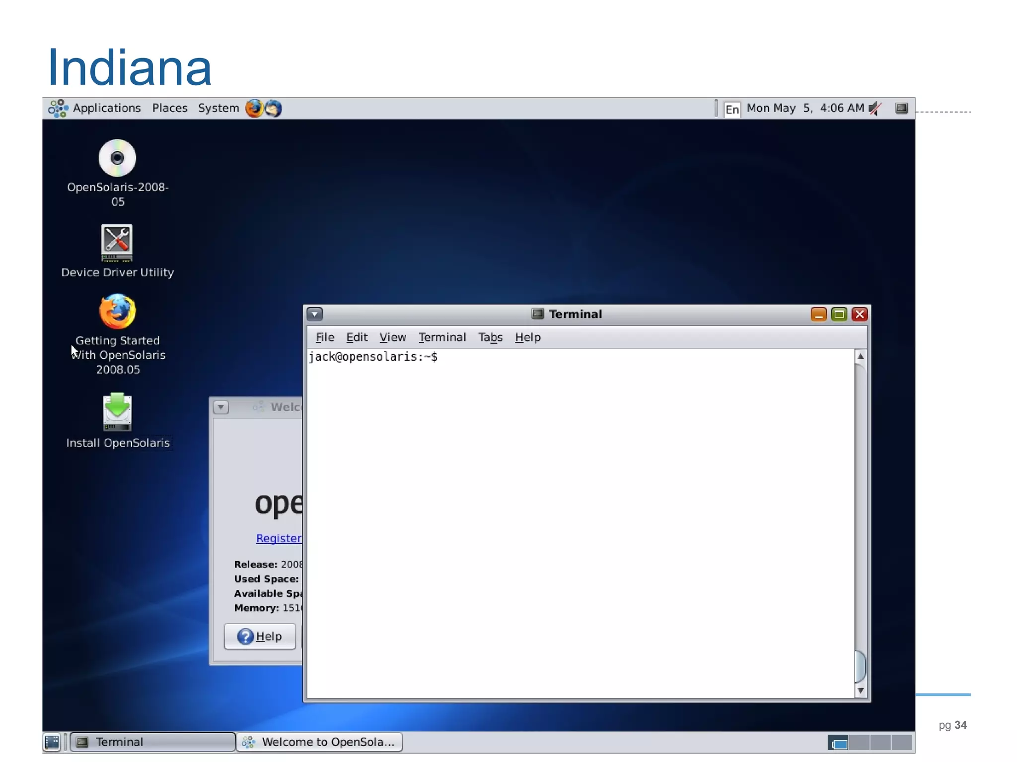 Introdução ao OpenSolaris