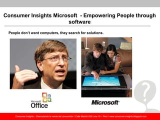 Ejemplos de Consumer Insights: ¿Qué compañías globales usan más los consumer insights?