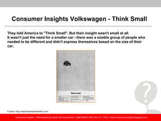 Ejemplos de Consumer Insights: ¿Qué compañías globales usan más los consumer insights?