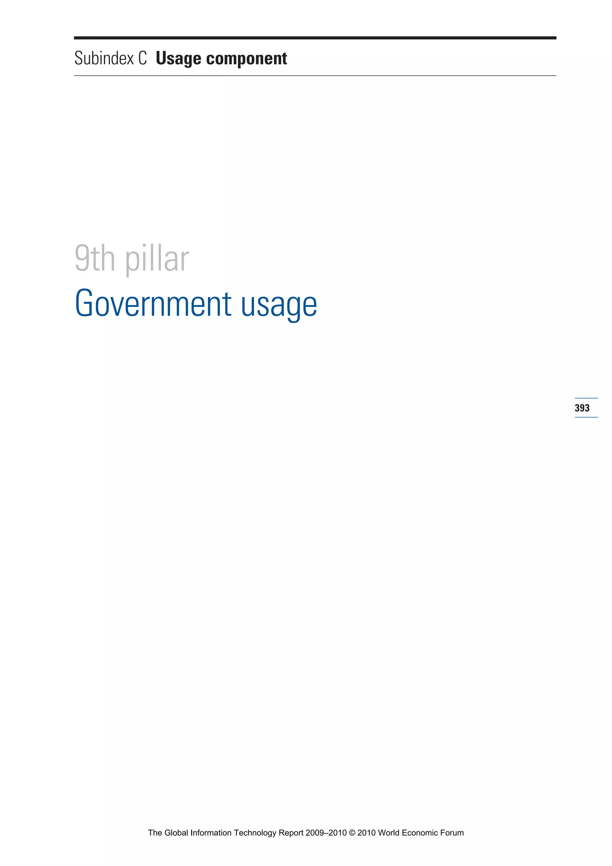 The Global Information Technology Report 2009-2010