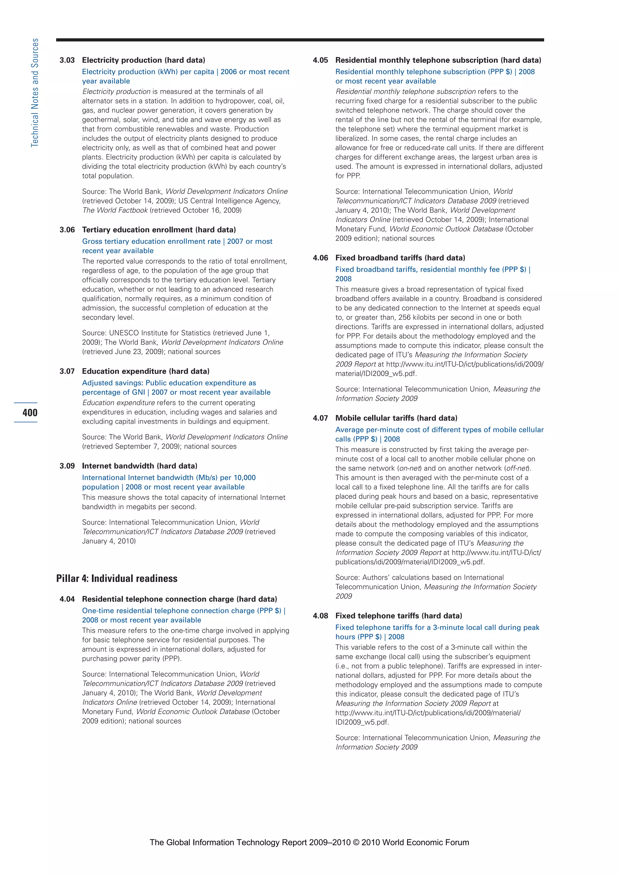 The Global Information Technology Report 2009-2010