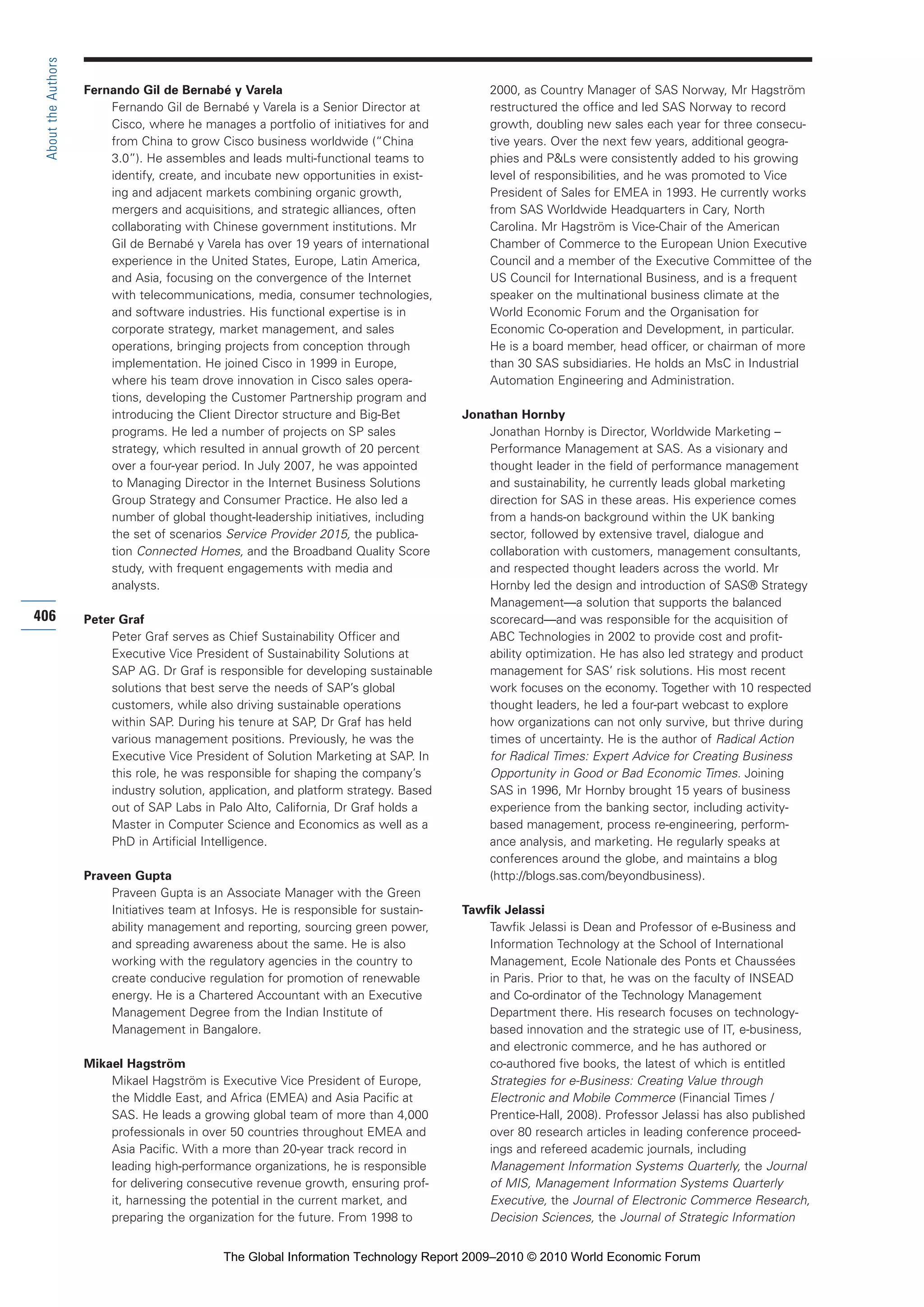 The Global Information Technology Report 2009-2010