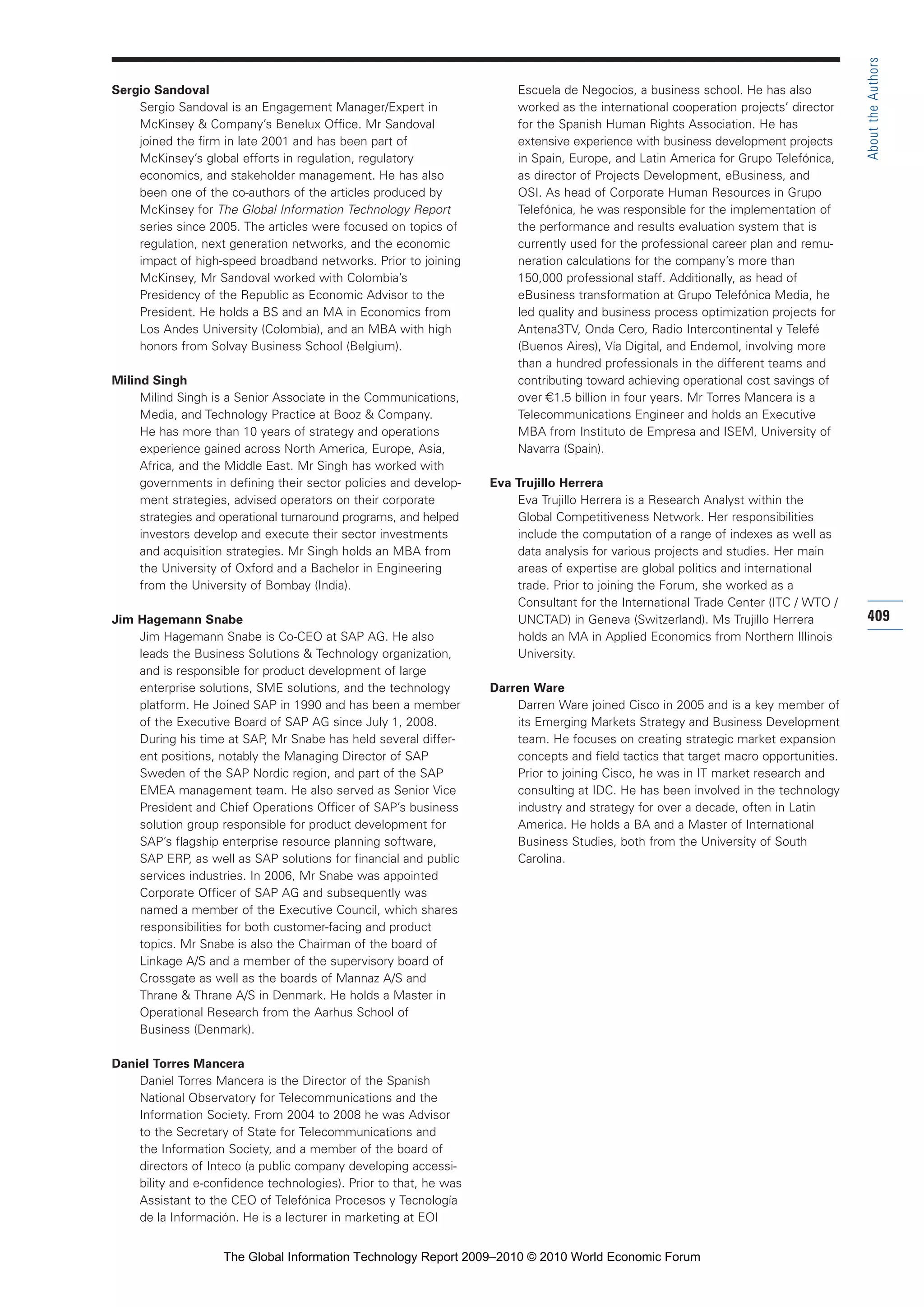 The Global Information Technology Report 2009-2010