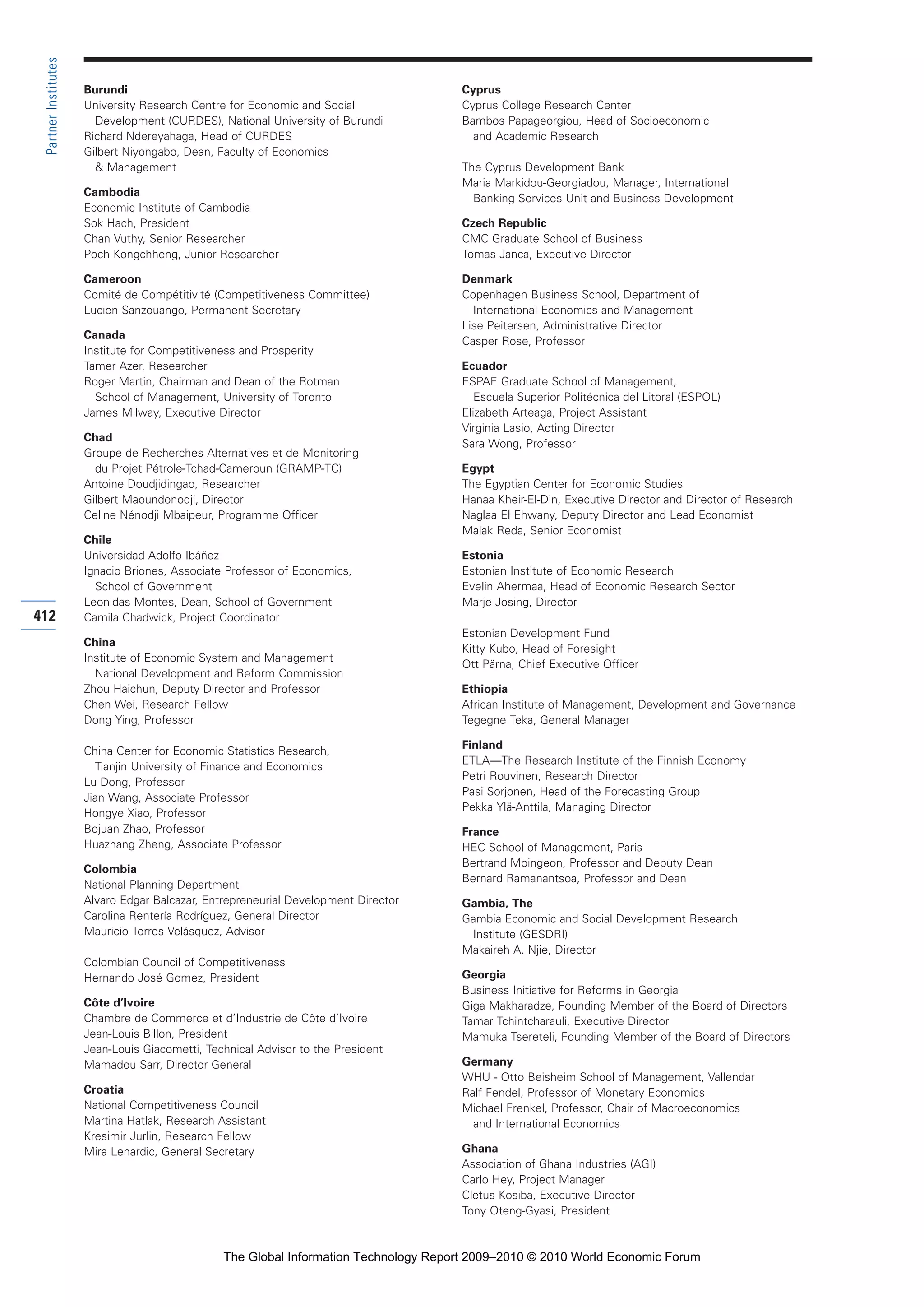 The Global Information Technology Report 2009-2010