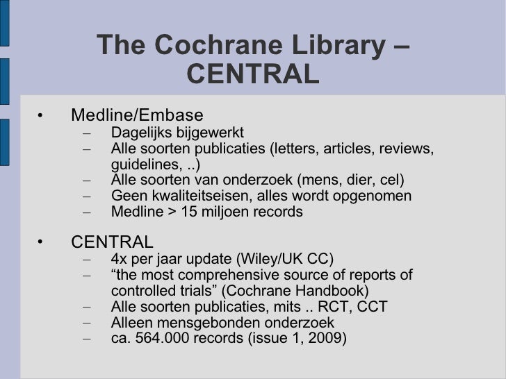 Cochrane Library