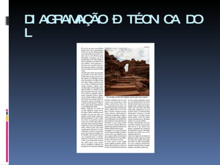 DIAGRAMAÇÃO – TÉCNICA DO L 