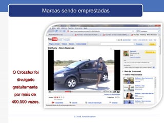© 2008 JumpEducation Marcas sendo emprestadas O Crossfox foi divulgado gratuitamente  por mais de  400.000 vezes. 