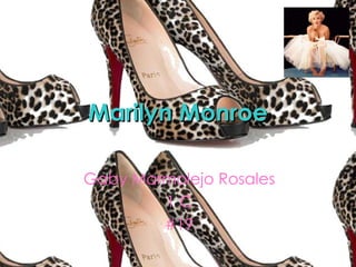 Marilyn Monroe Gaby Marmolejo Rosales 1 C #19 