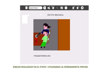 DIBUJO REALIZADO EN EL ETOYS UTILIZANDO LA HERRAMIENTA PINTAR.
