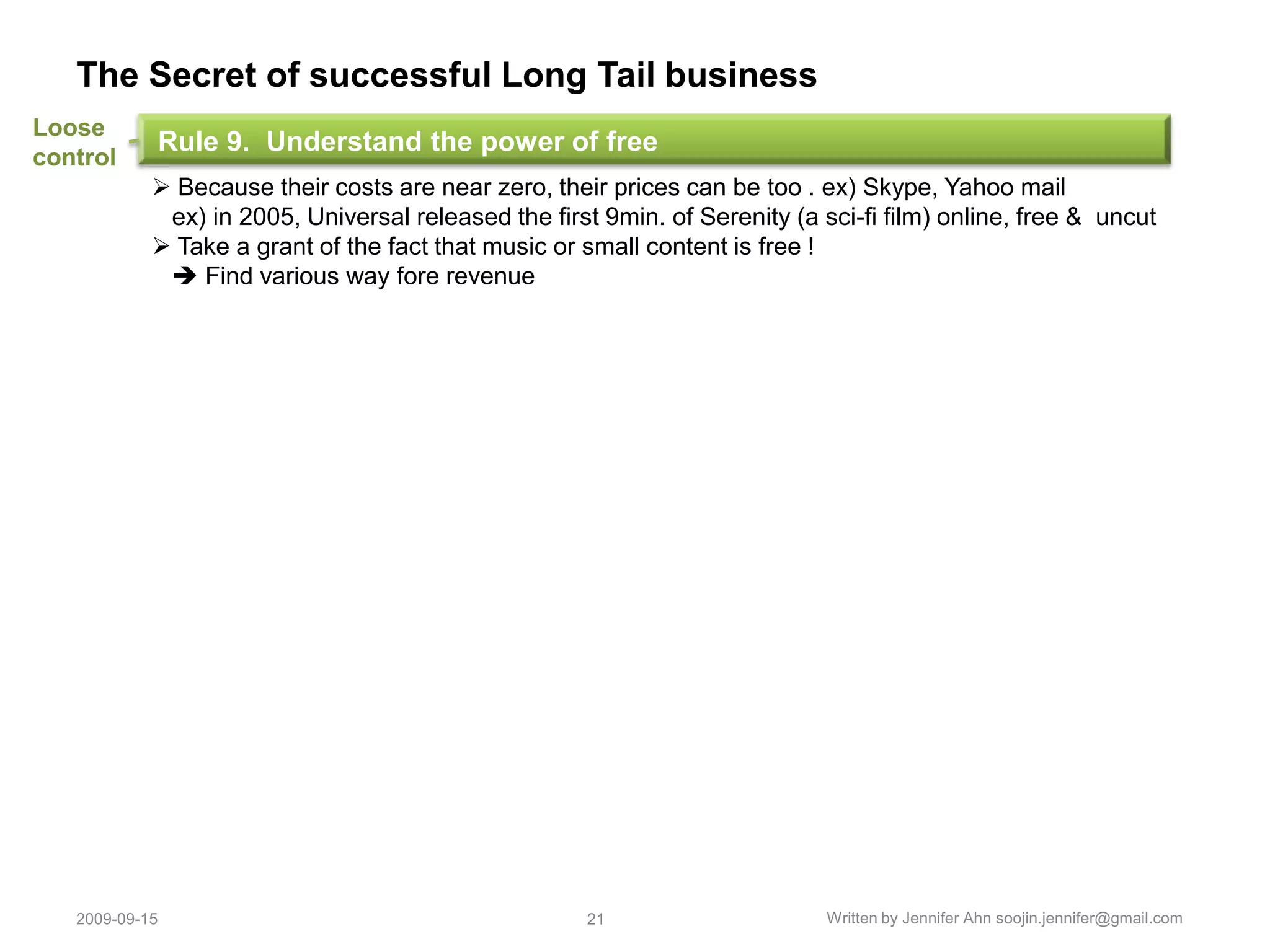 Every one can distribute their own content