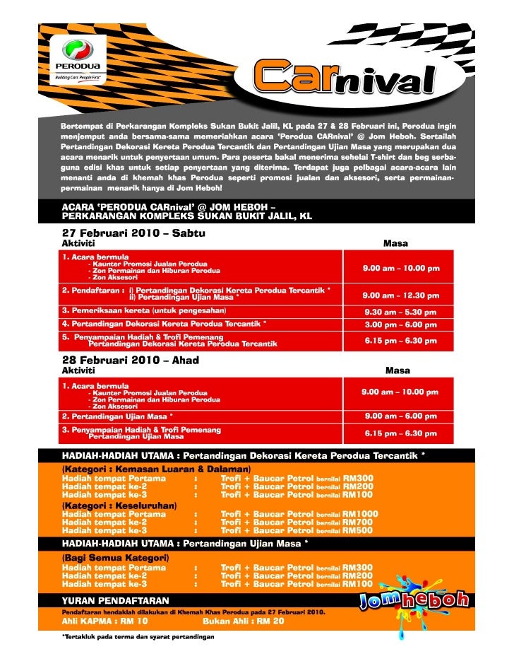 2018 Karnival Jom Heboh Bukit Jalil Kuala Lumpur Youtube