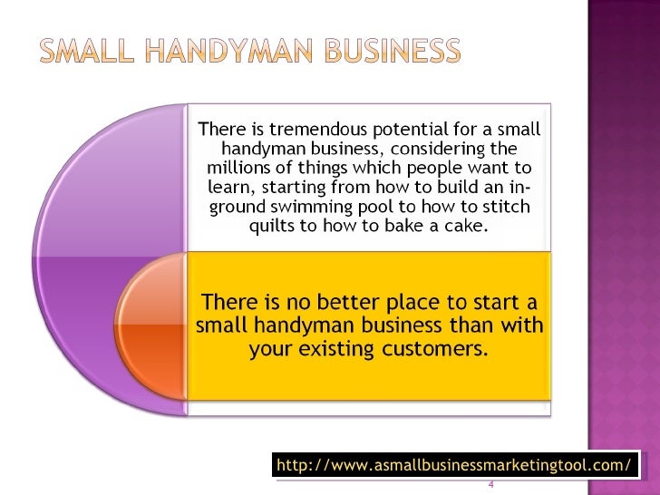Advertising tips for handyman business