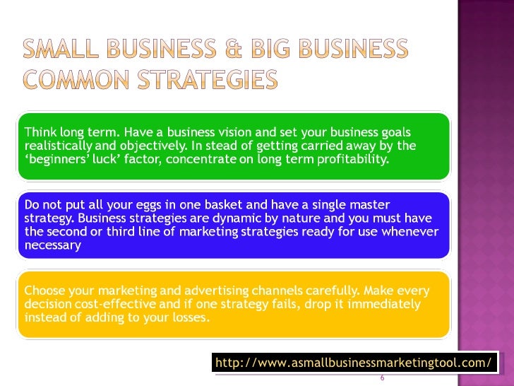 big business vs small business marketing strategy big business vs small business marketing strategy