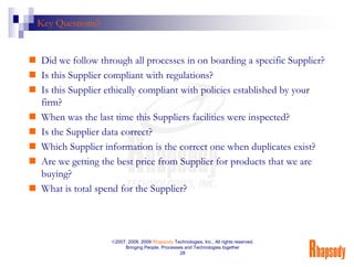 [NCOAUG] Supercharging Supply Chain Processes with Supplier Life Cycle Management (SLM) and Supplier Data Hub (SDH) Slide 28