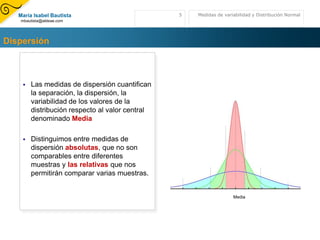 Dispersión¿Cuánto se alejan los datos de la Media que es igual a 6?Calificaciones obtenidas en el examen de Inglés, escala del 0 al 10
