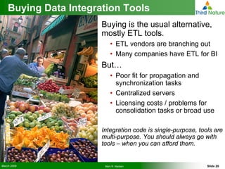 How to Use the Right Tools for Operational Data Integration