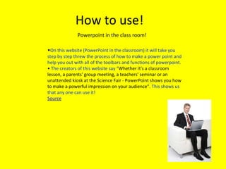 Teaching with powerpoint | PPT