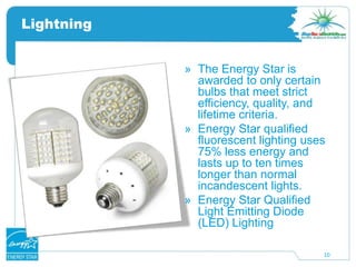 AppliancesWhen buying an appliance, remember that it has two price tags: what you pay to take it home and what you pay for the energy and water it uses. 