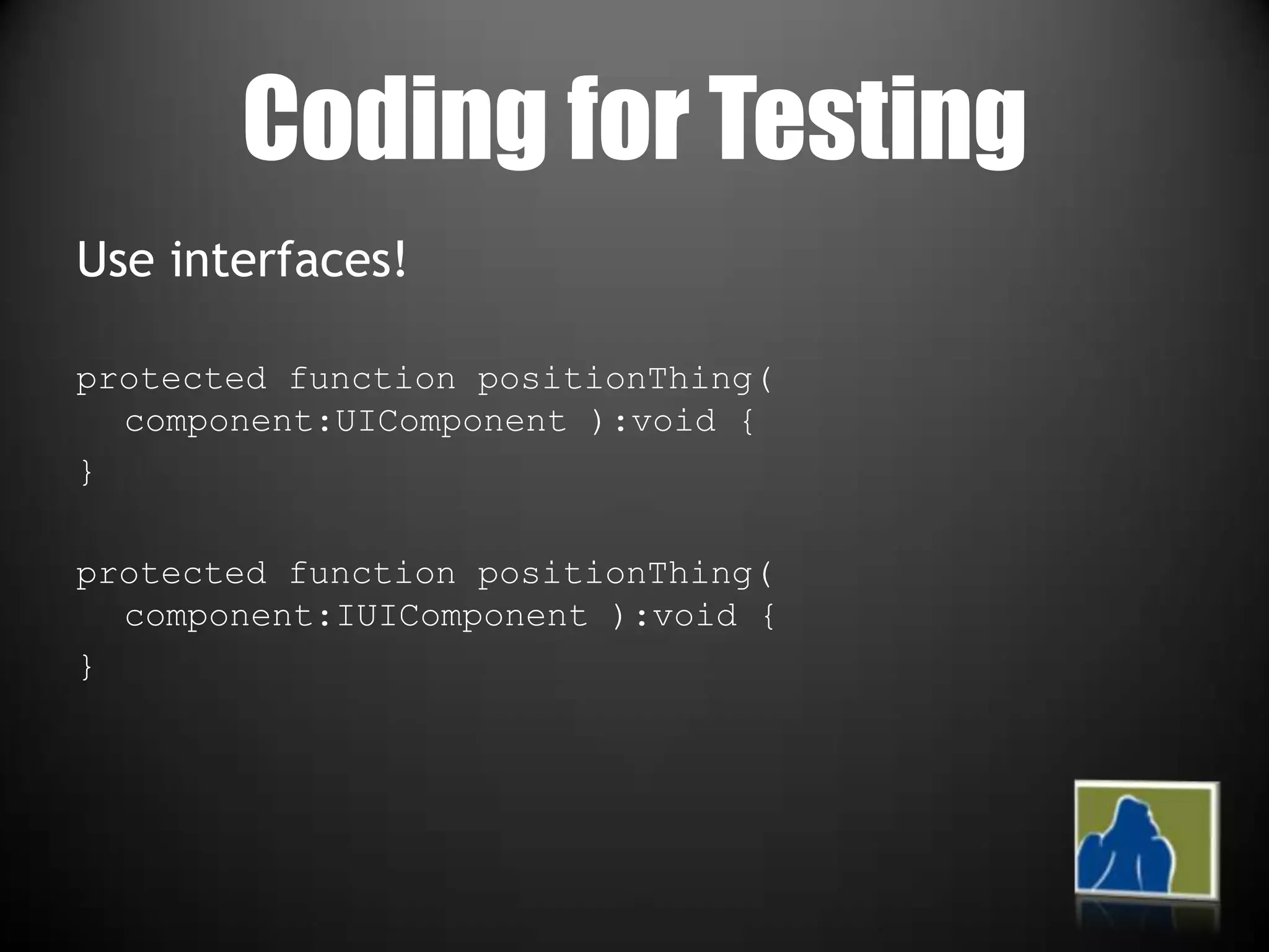 assertYourself - Breaking the Theories and Assumptions of Unit Testing in Flex