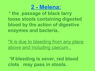 acute gastrointestinal bleeding /hematemesis/melena | PPT