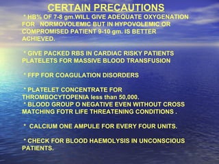 Packed Rbs hematemesis melena GIT bleeding egypt Draz MY | PPT
