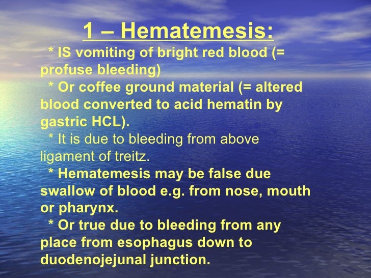 hematemesis melena GIT bleeding egypt Draz MY