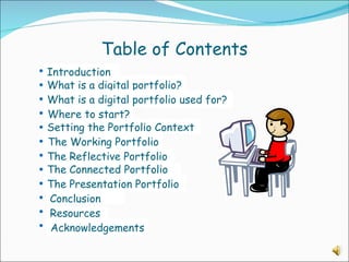 Create a Digital Portfolio PowerPoint | PPT