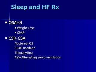 Cardiac Investigation In Heart Failure | PPT