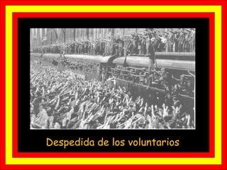 Despedida de los voluntarios 