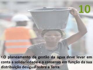 Declaração Universal dos Direitos Da áGua