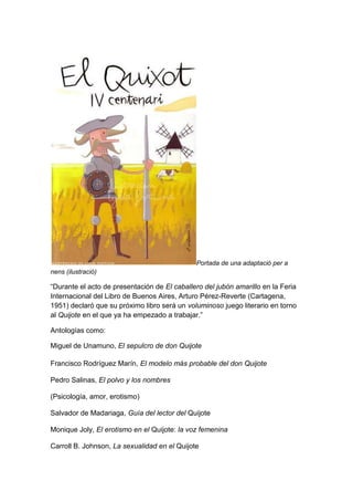 el Quijote web / Sandra