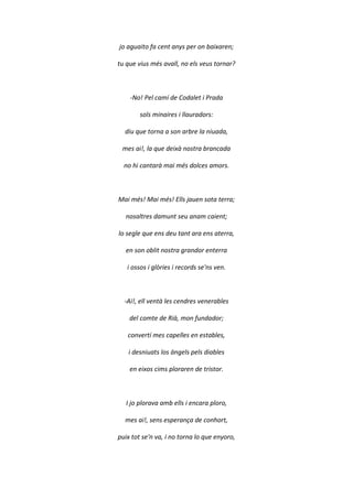 jacint verdaguer / sara y sandra