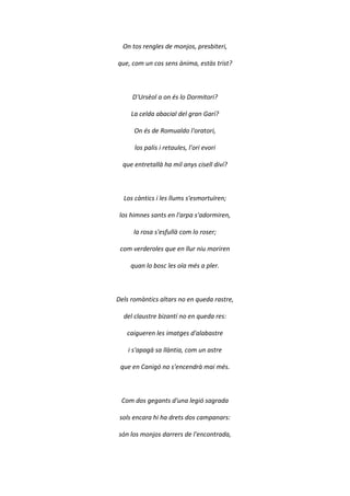 jacint verdaguer / sara i sandra