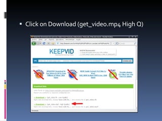 Click on Download (get_video.mp4 High Q) 
