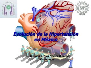 Dr. Germán Arturo Gómez Briseño Cardiólogo Evolución de la Hipertensión en México 