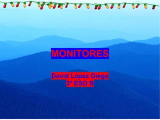 MONITORES

David López Diego
    3º ESO B
 