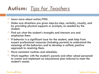 Teaching Special Students | PPT