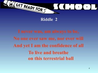 Young Time Riddle 10 Tricky Riddles For The Young | PPT
