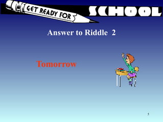 10 Tricky Riddles For The Young | PPT