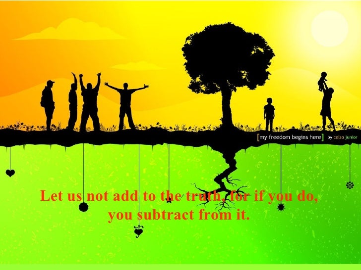 Golden Thoughts To Live By