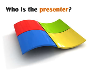 Who is the presenter?