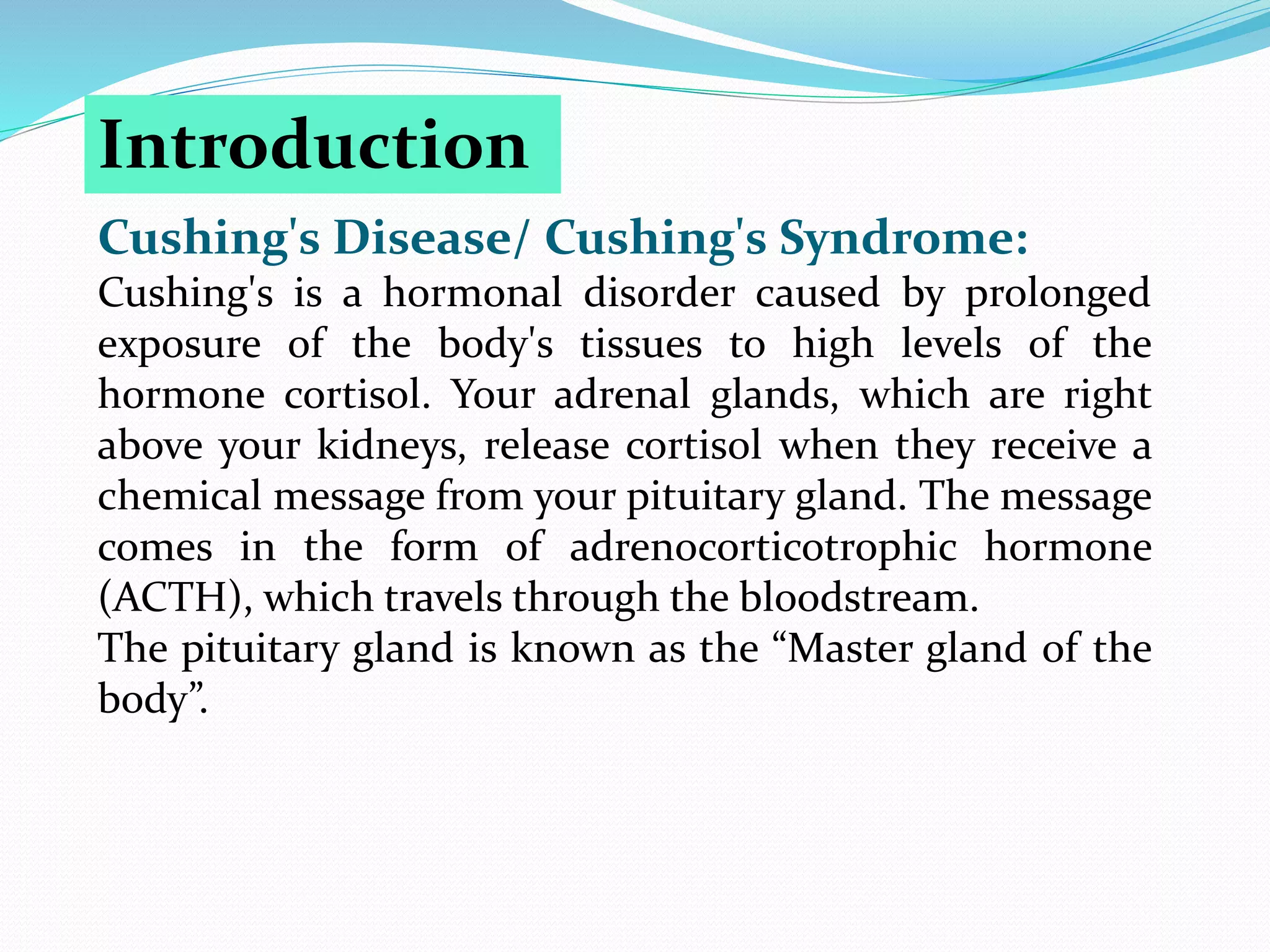 Cushings syndrome PPT