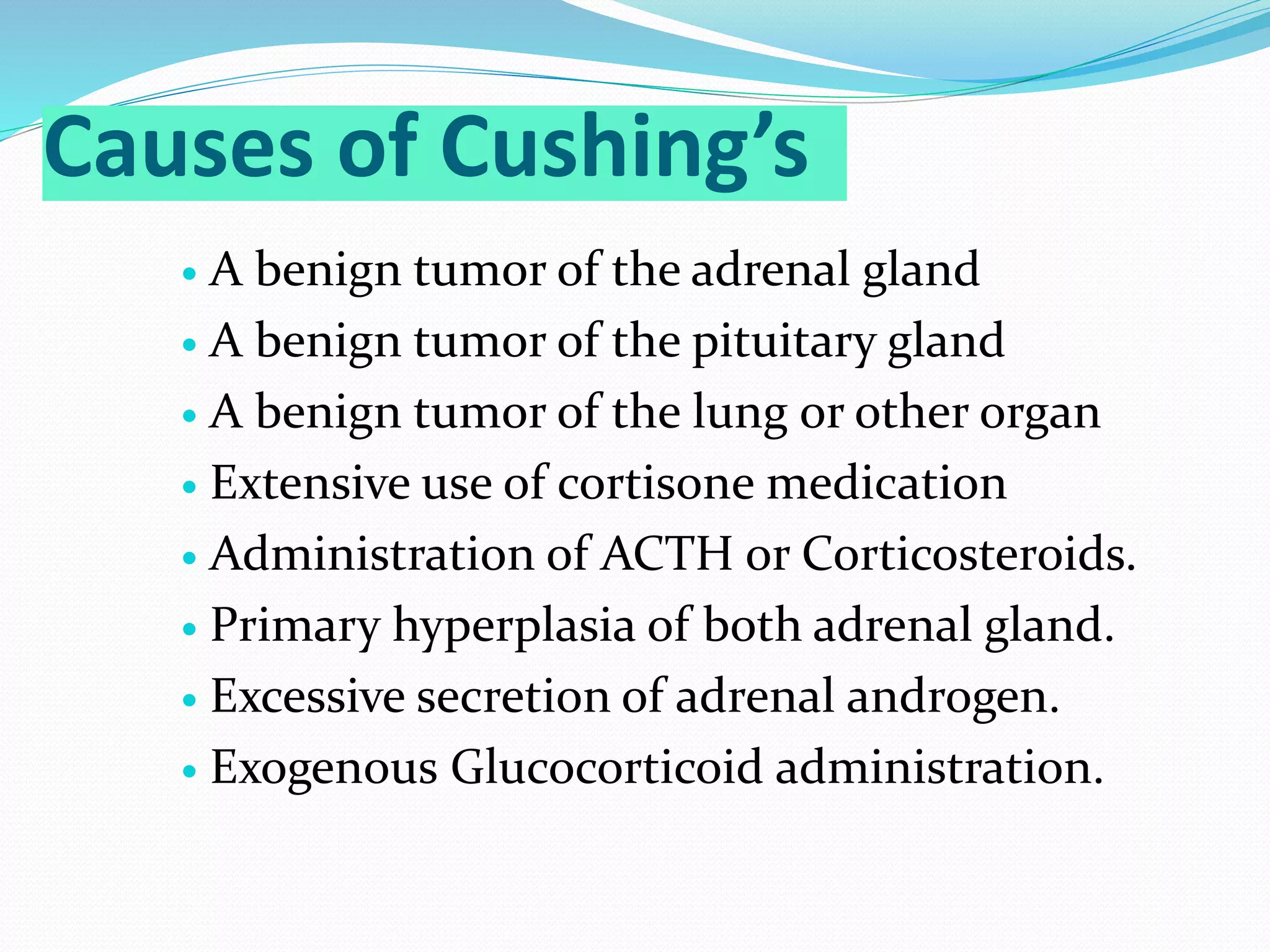 Cushings syndrome PPT